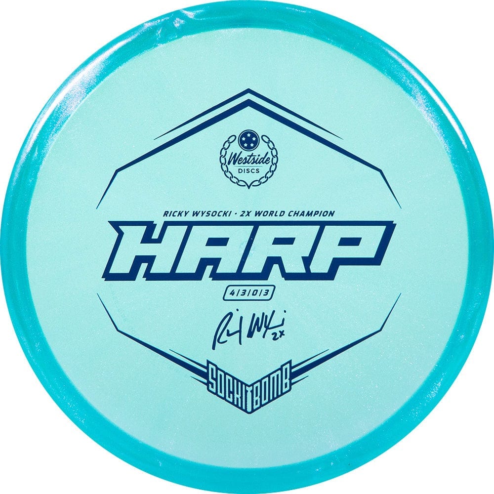 Westside Discs Harp Lucid Ice Glimmer disc golf disc